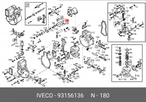 Пружина 93156136 IVECO