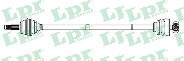 Приводной вал DS13045 LPR