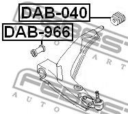 Сайлентблок DAB040 FEBEST