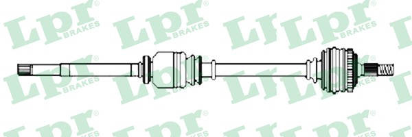 Приводной вал DS36073 LPR