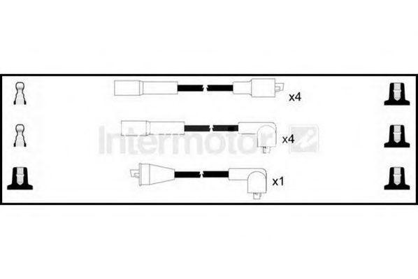 Ккомплект проводов зажигания 73816 STANDARD