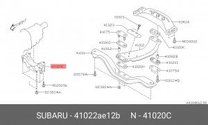 Деталь 41022AE12B SUBARU