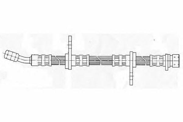 Тормозной шланг FHY2295 FERODO