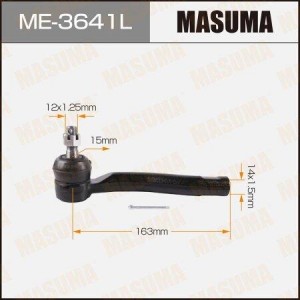 Наконечник рулевой тяги ME-3641L MASUMA