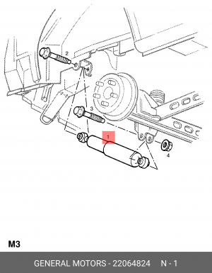 Деталь 22064824 GENERAL MOTORS