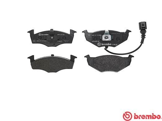 Комплект тормозных колодок, диско P85071 BREMBO