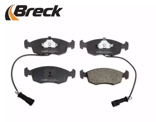 Комплект тормозных колодок, диско 20907 00 702 10 BRECK