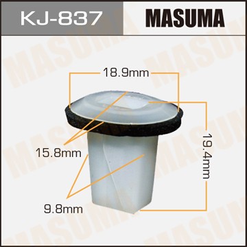 Клипса крепежная KJ837 MASUMA