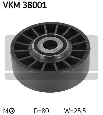 Натяжной ролик, поликлиновой  ремень VKM38001 SKF