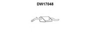 Глушитель выхлопных газов конечный DW17048 VENEPORTE