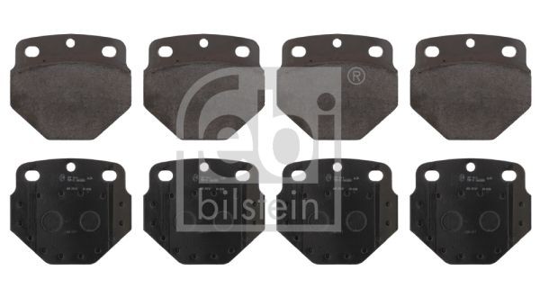 Комплект тормозных колодок, диско 16569 FEBI BILSTEIN