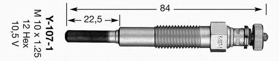 Свеча накаливания 6625 NGK NTK
