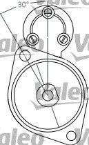 Стартер 458223 VALEO PHC