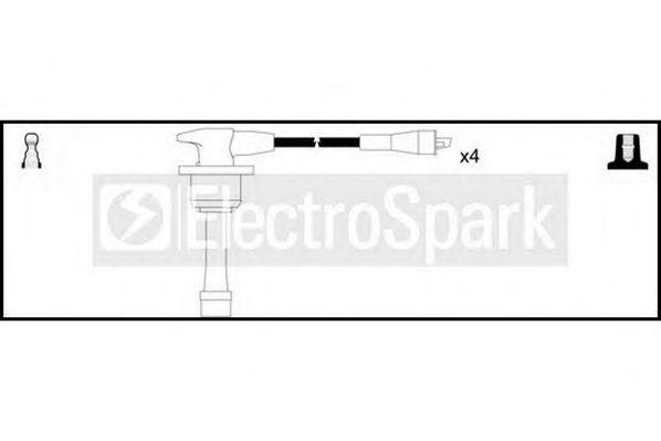 Ккомплект проводов зажигания OEK185 STANDARD