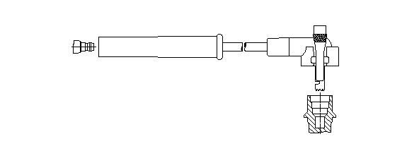 Провод зажигания 89380 BREMI