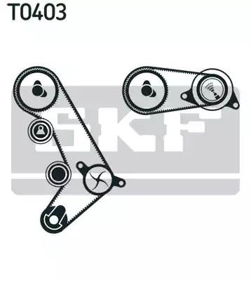 Комплект ремня ГРМ VKMA 01046 SKF