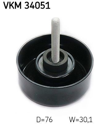 Паразитный / ведущий ролик, поликлиновой ремень VKM34051 SKF
