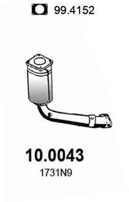 Катализатор 100043 ASSO