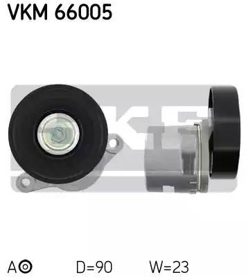 Натяжной ролик, поликлиновой  ремень VKM66005 SKF