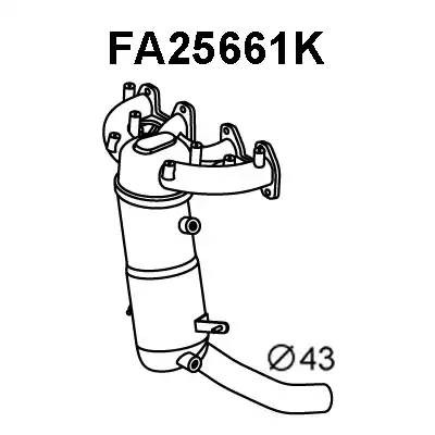 Катализатор FA25661K VENEPORTE