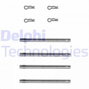 Комплектующие, колодки дискового тормоза LX0139 DELPHI