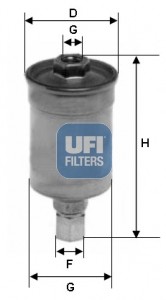 Топливный фильтр 31.511.00 UFI