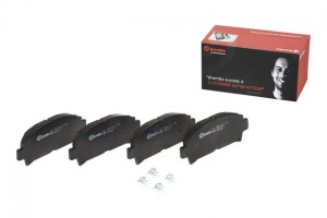 Комплект тормозных колодок, диско P83028 BREMBO