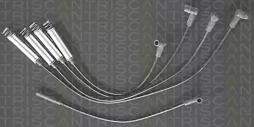Ккомплект проводов зажигания 88604122 TRISCAN