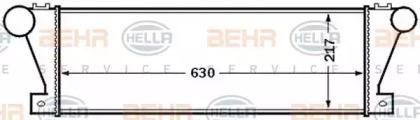 Интеркулер 8ML376727531 HELLA
