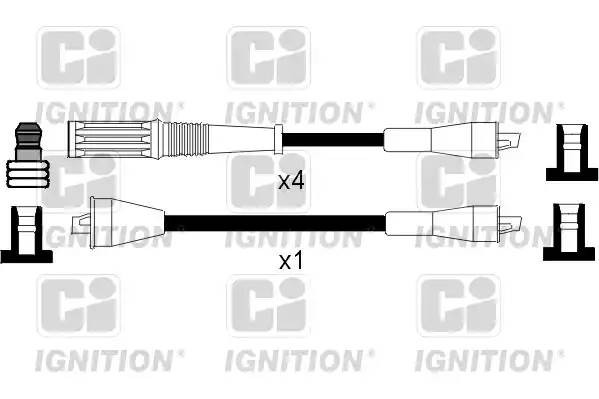 Ккомплект проводов зажигания XC368 QUINTON HAZELL