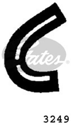 Шланг радиатора 3249 GATES