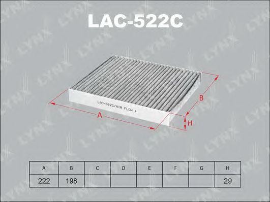 Фильтр салона LAC-522C LYNXAUTO