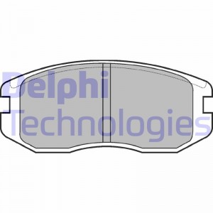 Комплект тормозных колодок, диско LP736 DELPHI