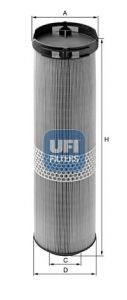 Воздушный фильтр 27.745.00 UFI