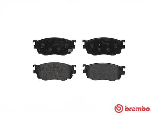 Комплект тормозных колодок, диско P49026 BREMBO