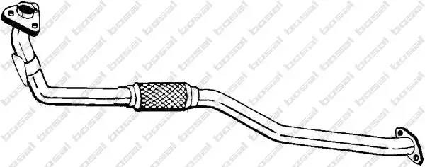 Выпускной трубопровод 840-225 BOSAL