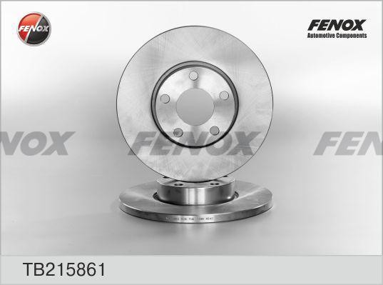 Диск тормозной TB215861 FENOX