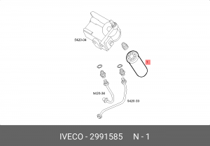 Топливный фильтр 2991585 IVECO
