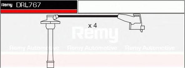 Ккомплект проводов зажигания DRL767 DELCO REMY