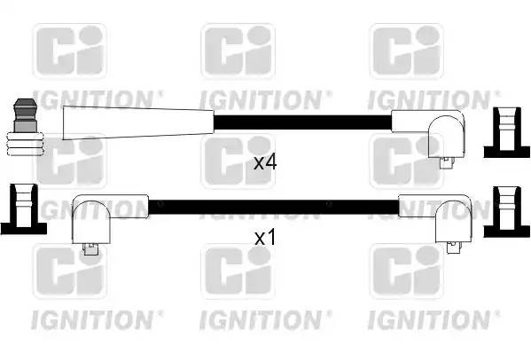 Ккомплект проводов зажигания XC1082 QUINTON HAZELL