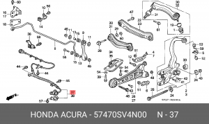 Деталь 57470SV4N00 HONDA