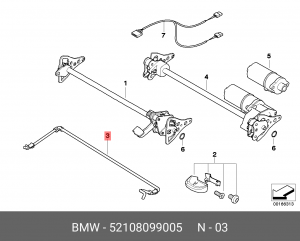 Деталь 52 10 8 099 005 BMW