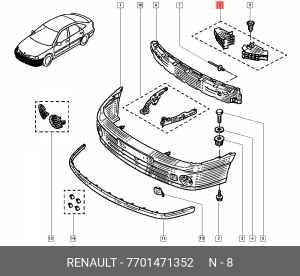 Деталь 7701471352 RENAULT