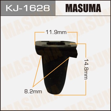 Клипса крепежная KJ1628 MASUMA