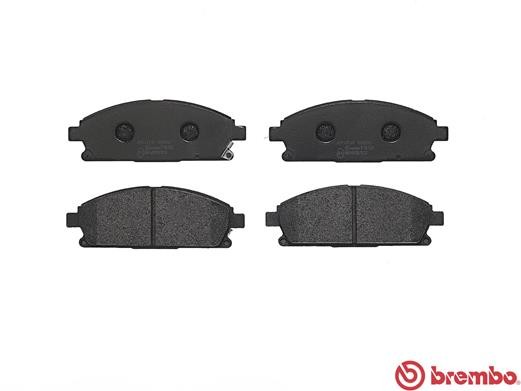 Комплект тормозных колодок, диско P56040 BREMBO