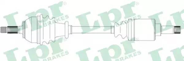Приводной вал DS16055 LPR