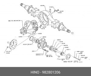 Деталь 982801206 HINO