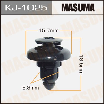 Клипса крепежная KJ1025 MASUMA