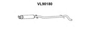 Средний глушитель выхлопных газов VL90180 VENEPORTE