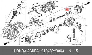 Деталь 91048PY3003 HONDA